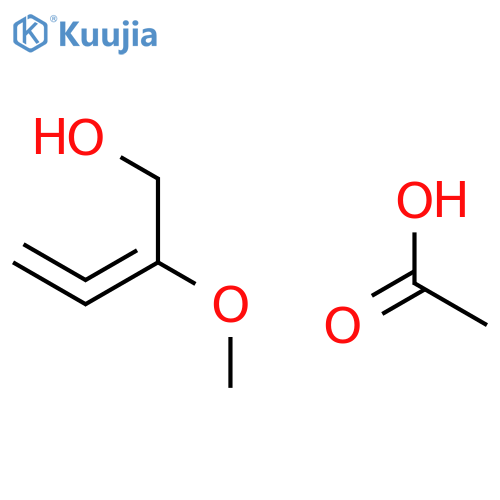 2,3-Butadien-1-ol, 2-methoxy-, acetate structure
