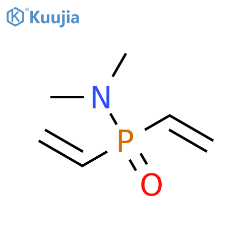 PHOSPHINIC AMIDE, P,P-DIETHENYL-N,N-DIMETHYL- structure