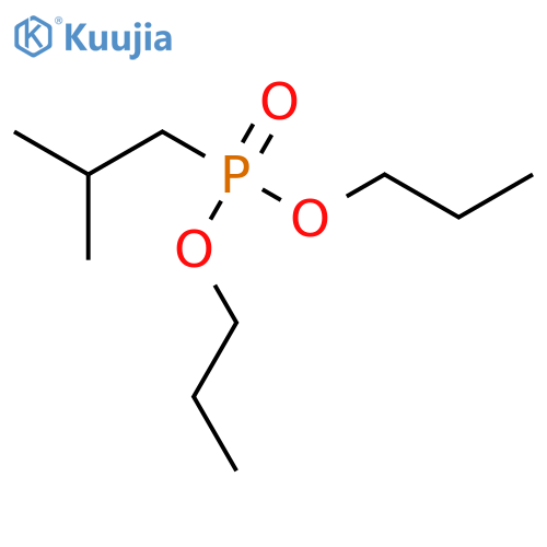 Phosphonic acid, (2-methylpropyl)-, dipropyl ester structure
