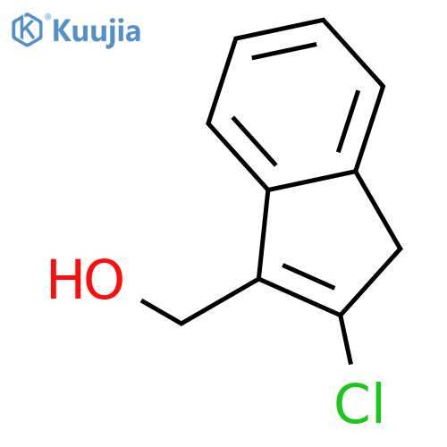 1H-Indene-3-methanol, 2-chloro- structure