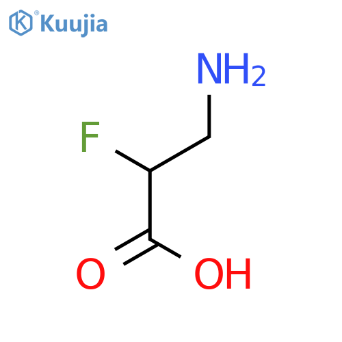(2R)-3-amino-2-fluoropropanoic acid structure