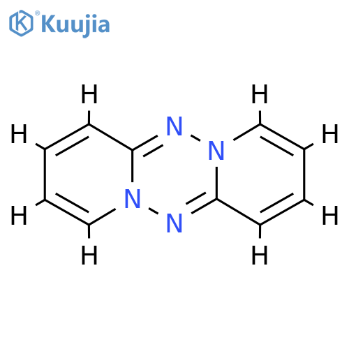 Dipyrido[1,2-b:1',2'-e][1,2,4,5]tetrazine(9CI) structure
