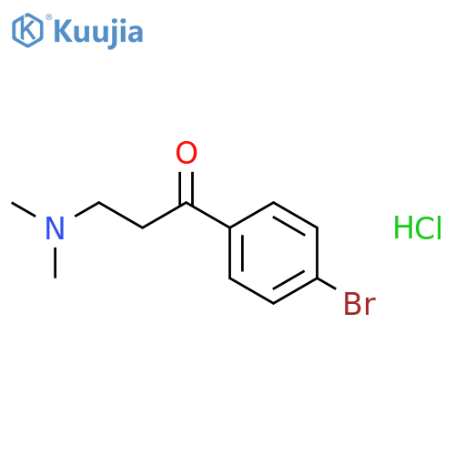 1-(4-bromophenyl)-3-(dimethylamino)propan-1-one structure