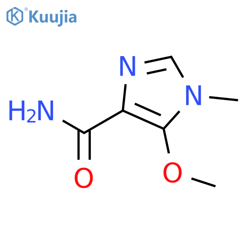 1H-Imidazole-4-carboxamide, 5-methoxy-1-methyl- structure