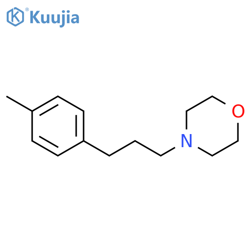 Morpholine, 4-[3-(4-methylphenyl)propyl]- structure