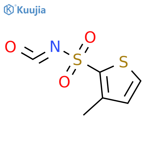2-Thiophenesulfonyl isocyanate, 3-methyl- structure