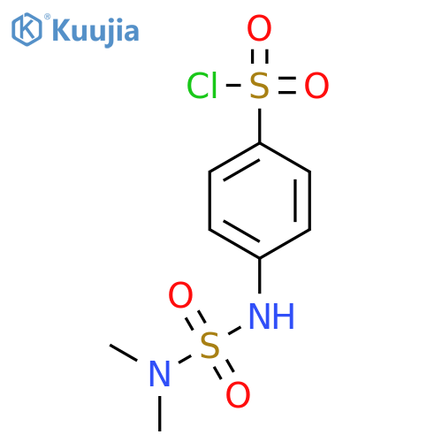 4-{(Dimethylamino)sulfonylamino}benzenesulfonyl Chloride structure
