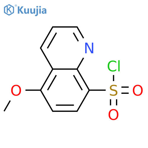 5-methoxyquinoline-8-sulfonyl chloride structure