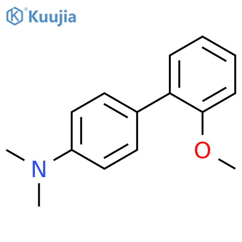 [1,1'-BIPHENYL]-4-AMINE, 2'-METHOXY-N,N-DIMETHYL- structure