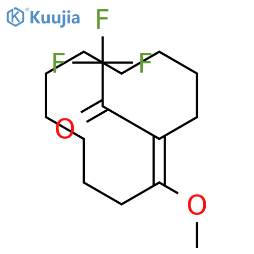 Ethanone, 2,2,2-trifluoro-1-(2-methoxy-1-cyclododecen-1-yl)- structure