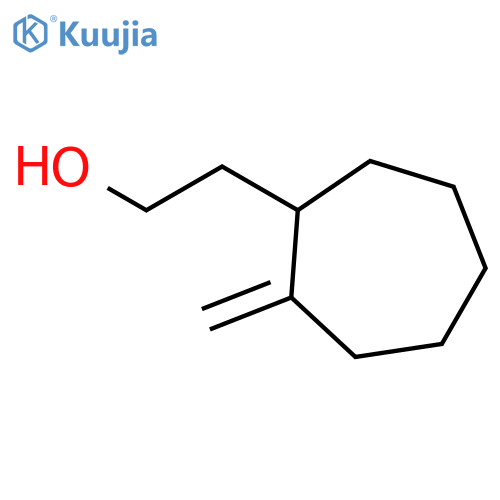 Cycloheptaneethanol, 2-methylene- structure