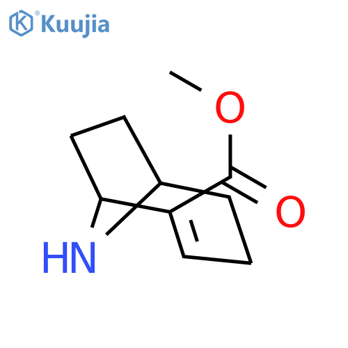 9-AZABICYCLO[4.2.1]NON-2-ENE-2-CARBOXYLIC ACID, METHYL ESTER structure
