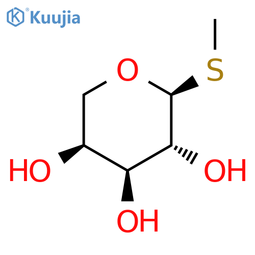 a-L-Arabinopyranoside, methyl1-thio- structure