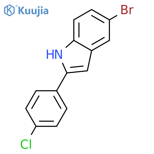 5-Bromo-2-(4-chlorophenyl)-1h-indole structure