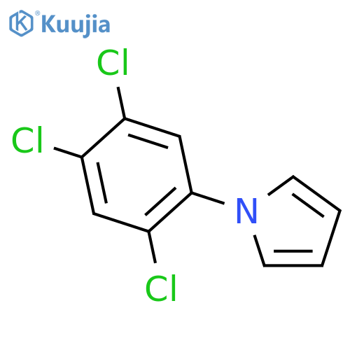 1-(2,4,5-Trichlorophenyl)-1h-pyrrole structure