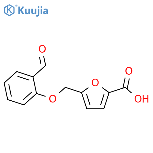 5-(2-Formylphenoxy)methyl-2-furoic Acid structure