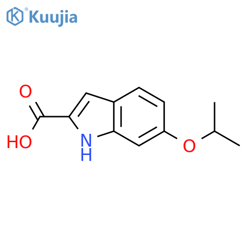 6-Isopropoxy-1H-indole-2-carboxylic Acid structure
