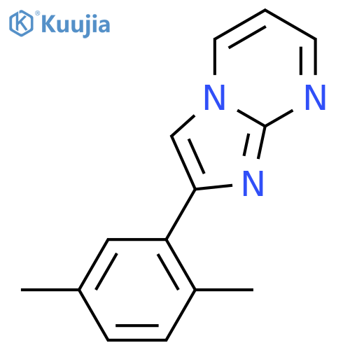 2-(2,5-Dimethylphenyl)imidazo1,2-Apyrimidine structure