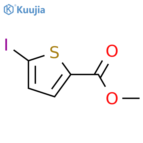 Methyl 5-iodothiophene-2-carboxylate structure