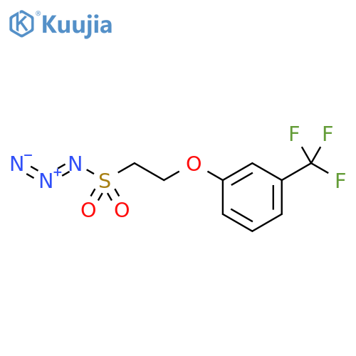 Ethanesulfonyl azide, 2-[3-(trifluoromethyl)phenoxy]- structure