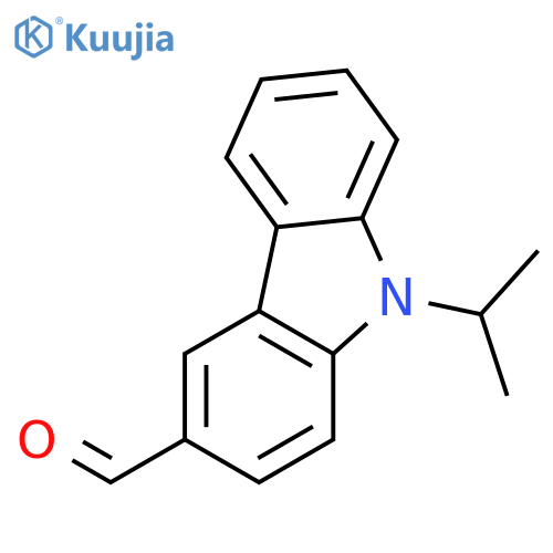 9H-Carbazole-3-carboxaldehyde, 9-(1-methylethyl)- structure