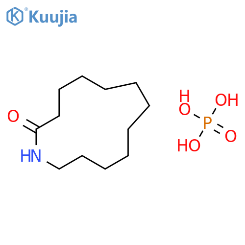 Azacyclotridecan-2-one, phosphate (1:1) structure