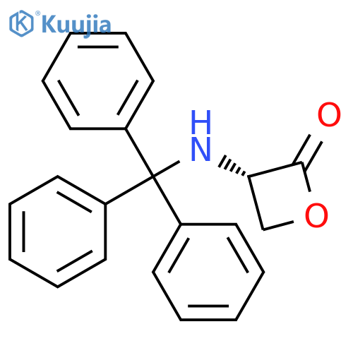 (S)-3-(Tritylamino)oxetan-2-one structure