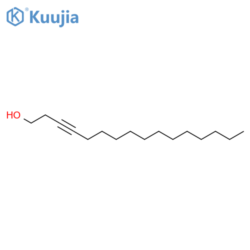 3-Hexadecyn-1-ol structure