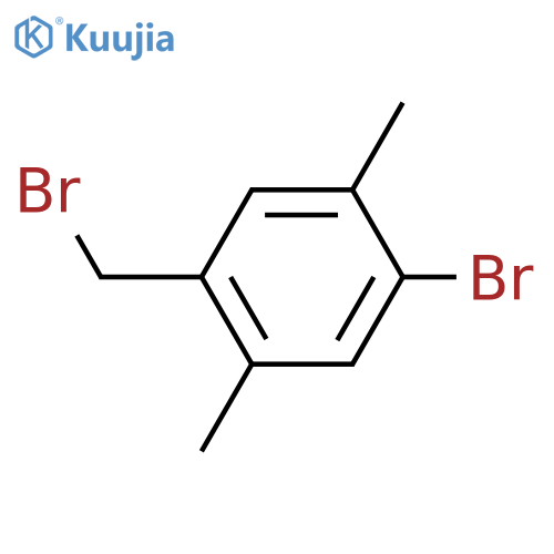 Benzene, 1-bromo-4-(bromomethyl)-2,5-dimethyl- structure