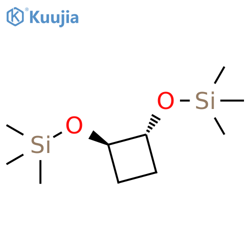Silane, [1,2-cyclobutanediylbis(oxy)]bis[trimethyl-, trans- (9CI) structure