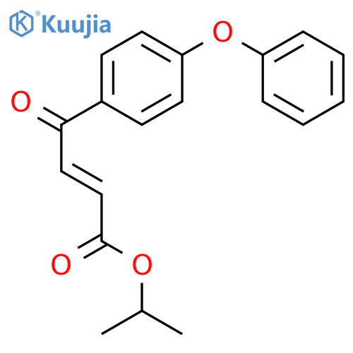 2-Butenoic acid, 4-oxo-4-(4-phenoxyphenyl)-, 1-methylethyl ester structure