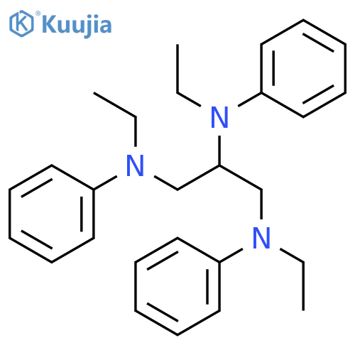 1,2,3-Propanetriamine, N,N',N''-triethyl-N,N',N''-triphenyl- structure