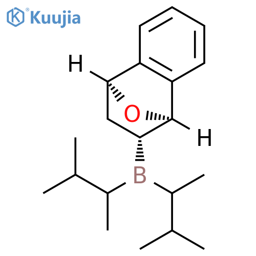 Borane,bis(1,2-dimethylpropyl)[(1R,2R,4S)-1,2,3,4-tetrahydro-1,4-epoxynaphthalen-2-yl]-, rel- structure