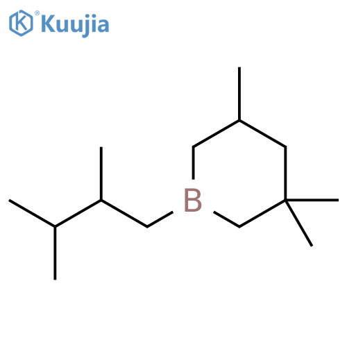 Borinane, 1-(2,3-dimethylbutyl)-3,3,5-trimethyl- structure
