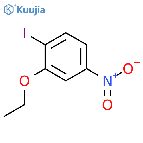 BENZENE, 2-ETHOXY-1-IODO-4-NITRO- structure