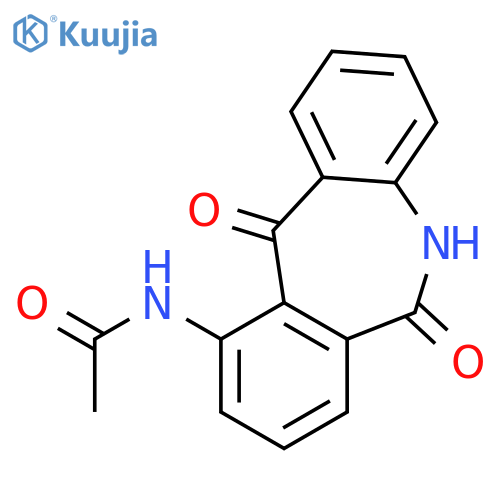 ACETAMIDE, N-(6,11-DIHYDRO-6,11-DIOXO-5H-DIBENZ[B,E]AZEPIN-10-YL)- structure