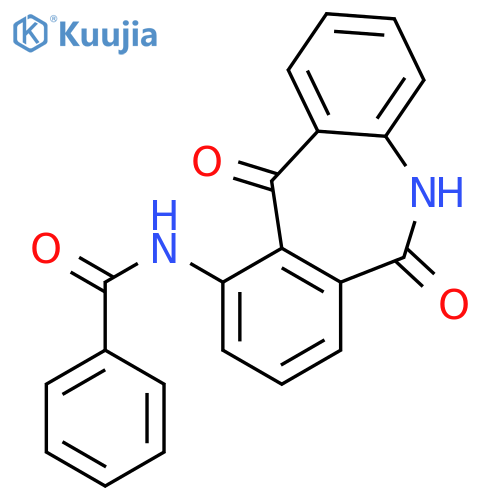 BENZAMIDE, N-(6,11-DIHYDRO-6,11-DIOXO-5H-DIBENZ[B,E]AZEPIN-10-YL)- structure