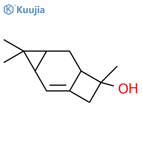 Tricyclo[5.2.0.03,5]non-1-en-8-ol, 4,4,8-trimethyl- structure