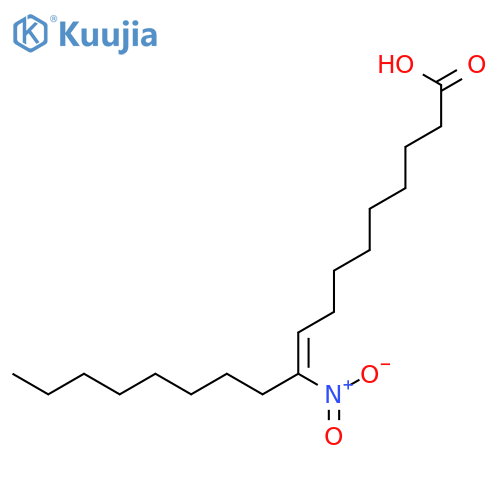 9-Octadecenoic acid, 10-nitro- structure