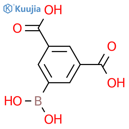 5-Boronoisophthalic acid structure