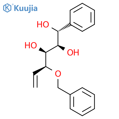 D-XYLO-HEX-1-ENITOL, 1,2-DIDEOXY-6-C-PHENYL-3-O-(PHENYLMETHYL)-, (6R)- structure