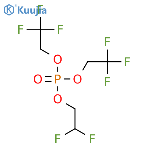 PHOSPHORIC ACID, 2,2-DIFLUOROETHYL BIS(2,2,2-TRIFLUOROETHYL) ESTER structure