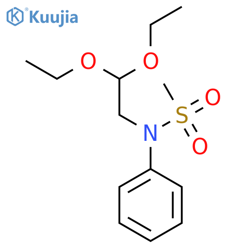 Methanesulfonamide, N-(2,2-diethoxyethyl)-N-phenyl- structure