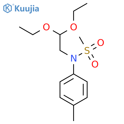 Methanesulfonamide, N-(2,2-diethoxyethyl)-N-(4-methylphenyl)- structure