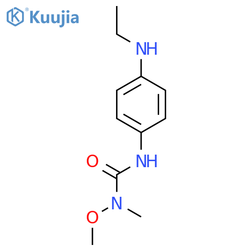 Urea, N'-[4-(ethylamino)phenyl]-N-methoxy-N-methyl- structure