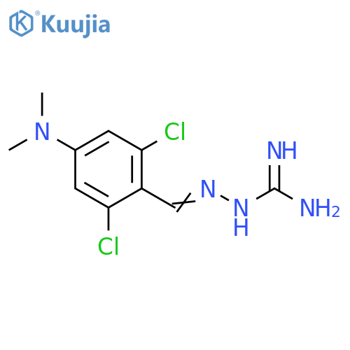Hydrazinecarboximidamide, 2-[[2,6-dichloro-4-(dimethylamino)phenyl]methylene]- structure