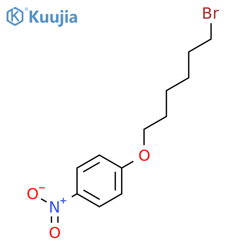 Benzene, 1-[(6-bromohexyl)oxy]-4-nitro- structure