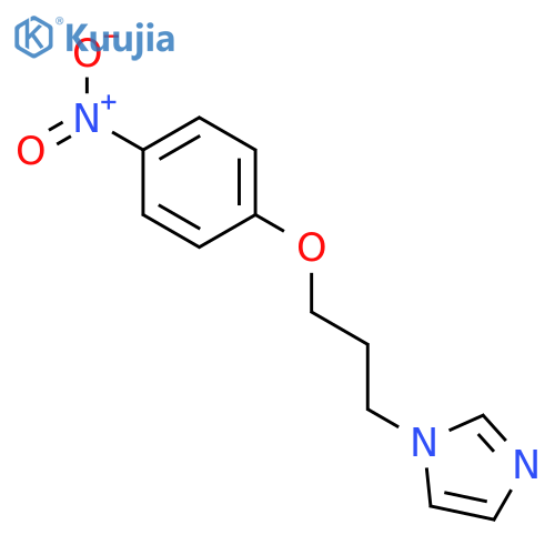 1-3-(4-nitrophenoxy)propyl-1H-imidazole structure