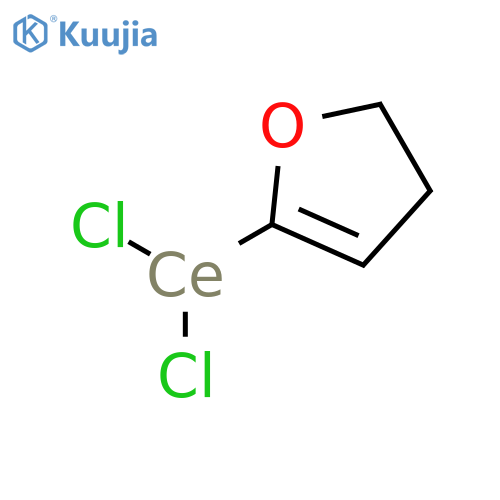 Cerium, dichloro(4,5-dihydro-2-furanyl)- structure