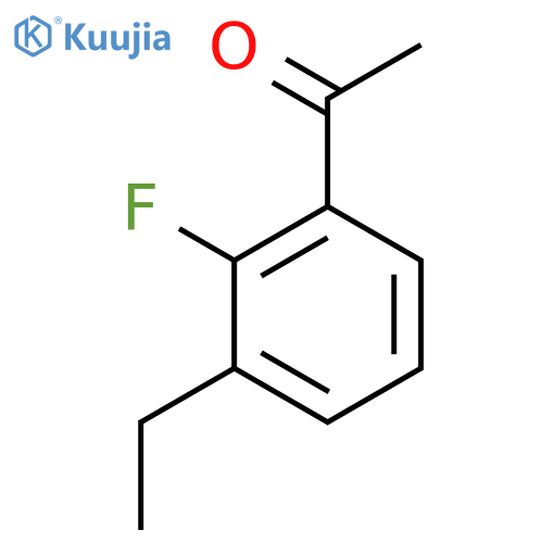 1-(3-ethyl-2-fluorophenyl)ethan-1-one structure
